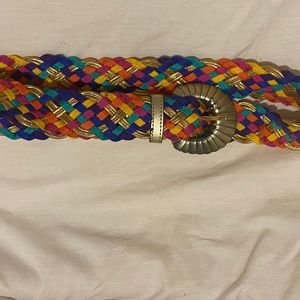Colorful Multicolored Vintage Belt